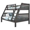 Donco Kids Austin Mission Twin Over Full Dark Grey Bunkbed - 3 of 4