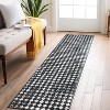 World Rug Gallery Geometric Distressed Abstract Washable Non Slip Area Rug - 2 of 4