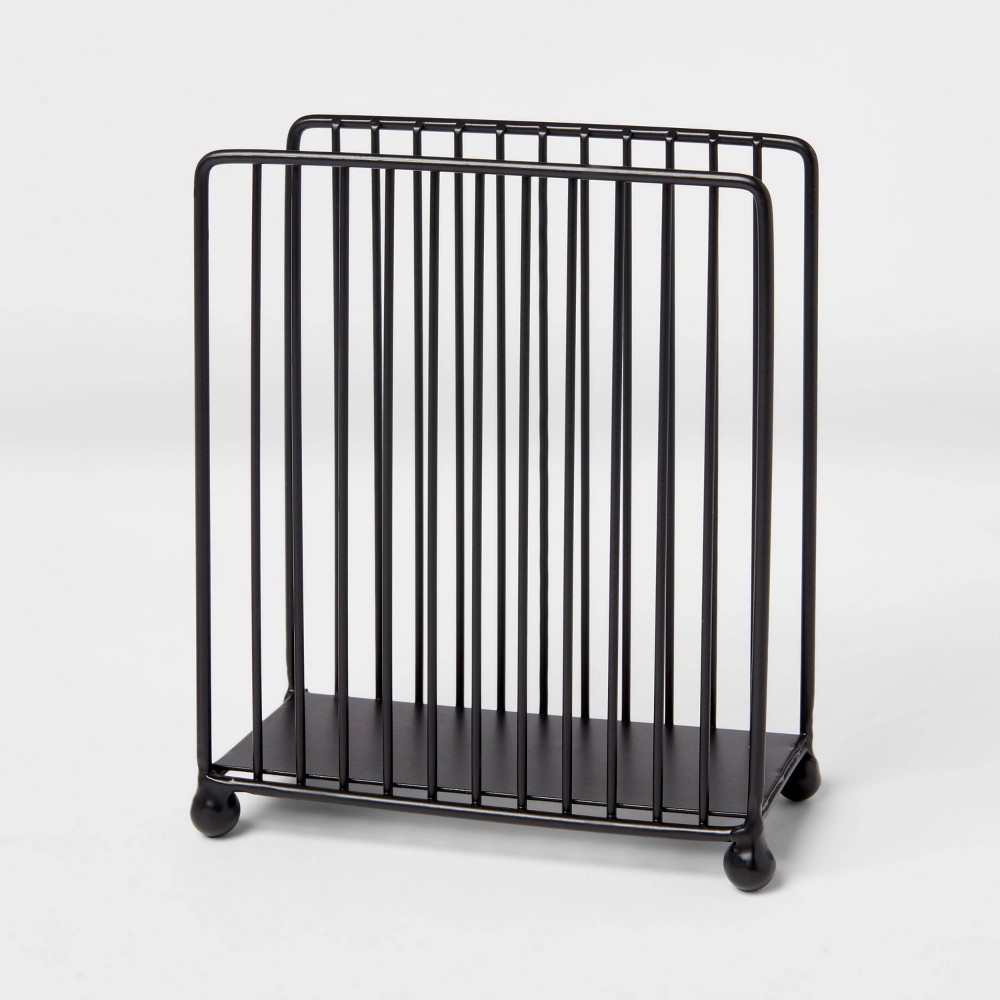 Iron Wire Napkin Holder Black - Thresholdâ„¢