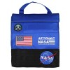 Intimo NASA Astronaut Meatball Logo Insulated Roll Top Lunch Box Bag Tote Blue - 2 of 4