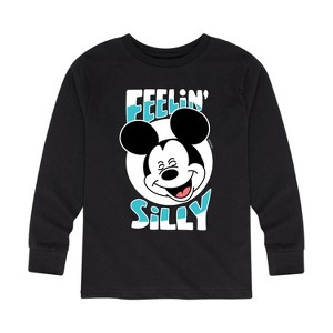 Boys' - Disney - Feelin Silly Long Sleeve Graphic T-Shirt - 1 of 4