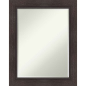 Amanti Art Sloped Half-Inch-Bevel Framed Bathroom Vanity Wall Mirror - 1 of 4