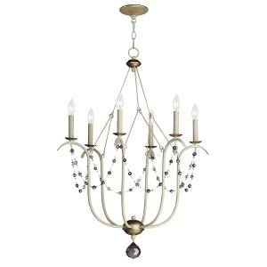 Maxim Lighting Formosa 6 - Light Chandelier in  Ecru/Venetian Gold - 1 of 3