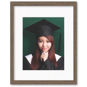 Courtside Market Classic Hues Portrait Frame Collection Walnut 16"x20" 1-11x14 Opening - 1 of 2