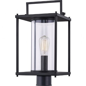 Quoizel Lighting Garrett 1 - Light Post Light in  Matte Black - 1 of 4