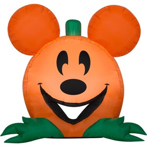 Disney Airblown Inflatable Cutie Mickey Mouse Disney , 3 ft Tall, Orange - 1 of 4