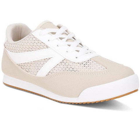 Женские кроссовки London Rag Womens Tibala Padded Collar Lace-Up Sneakers 7.5