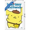 Trends International Hello Kitty and Friends: Hello - Pompompurin Feature Series Framed Wall Poster Prints - 3 of 4