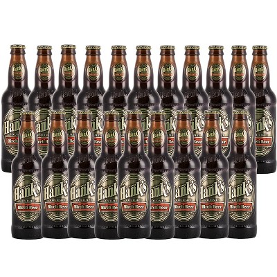 Hank's Genuine Gourmet Birch Beer, 12 fl oz Bottles – Premium Craft Soda with Rich, Robust Flavor – Authentic Northeast Recipe, Pack of 20