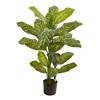 Nearly Natural 4-ft Dieffenbachia Plant (Real Touch) - 2 of 3