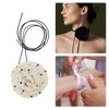 Unique Bargains Women's Rose Flower Adjustable Choker Necklace Black 1 Pc - 3 of 4