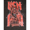 Dungeons & Dragons Red Skull and Bones Logo Men's Black Graphic Sleep Shorts - 2 of 3