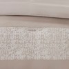 7 Piece Chenille Jacquard Comforter Set Taupe Queen - 4 of 4