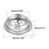 Unique Bargains Stainless Steel Flat Mouth Anti Blocking Outdoor Kitchen Drain Cover - 2 of 4