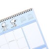 Yoobi 12"x15" Peanuts Monthly Wall Calendar Blue Snoopy Dance - 2 of 4