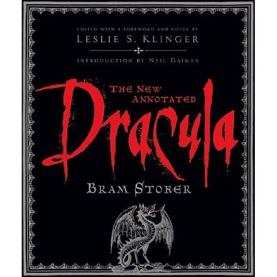 The New Annotated Dracula - (Annotated Books) by  Bram Stoker (Hardcover)