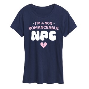 Women's - Instant Message - Non Romanceable NPC Short Sleeve Graphic T-Shirt - 1 of 4