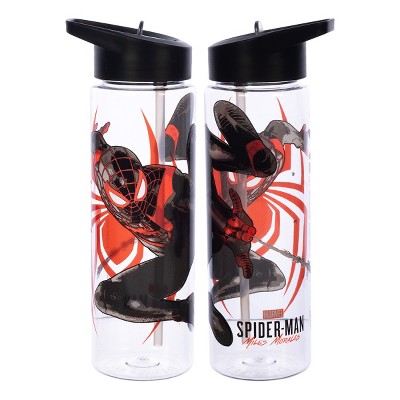 Marvel Spiderman In Action 24 Oz. Leak Proof Single Wall Plastic Water  Bottle : Target