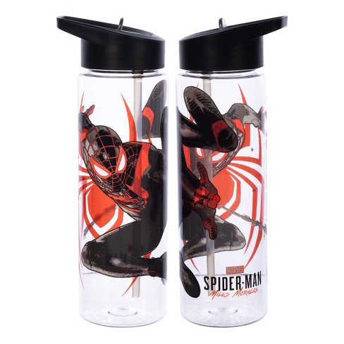 Marvel Spider-man Logo 22 Oz Red Stainless Steel Water Bottle : Target