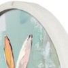 Creative Products Palette Knife Painty Bunny Round Framed Print - 3 of 4