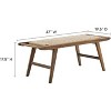 Modway  Saorise 47 Inch Wood Bench - 3 of 4