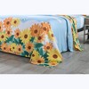 Marcielo Kids Cotton Sunflower Bed Sheet for Girls Teens Children - 3 of 4