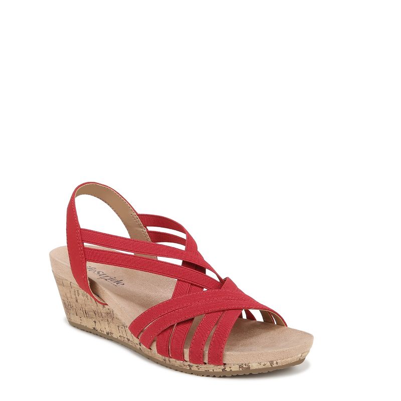 LifeStride Womens Mallory Strappy Slingback Sandal, 1 of 10