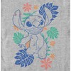 Men's Lilo & Stitch Colorful Tropical Flowers T-Shirt - 2 of 4