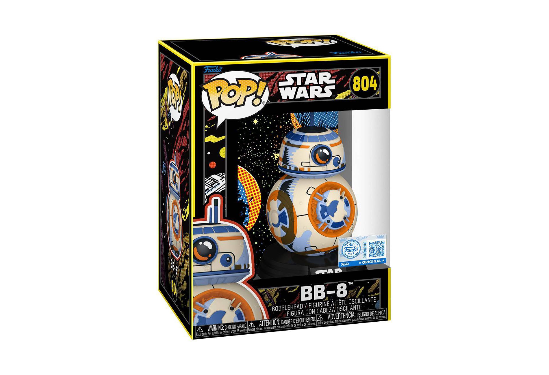 Funko POP! Star Wars: TFA BB 8 (retro) Figure