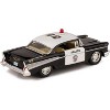 KiNSMART 1957 Bel Air Classic Police Car 5Inch 1:40 Scale Die Cast Metal Toy Car (1957 Bel Air) - 2 of 3