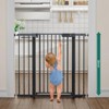 BabyBond 27-43 Inches Baby Gate for Stair and Doorway,with Extenders and Pressure/Hardware Mounting Kit, 36" Tall - 2 of 4