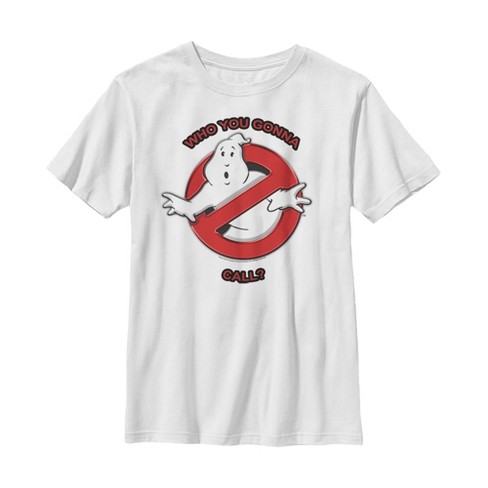 Boy s Ghostbusters Who You Gonna Call T shirt Target