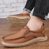 Santimon Men's Loafers & Slip-ons Casual Lightweight Boat Shoes Brown - 2 of 3