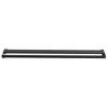 vidaXL Shower Shelf for Walk-in Shower Wall Black 35.4 in. Aluminum - 3 of 4