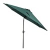 WestinTrends 9 Ft Outdoor Patio Market Table Umbrella with Square Plastic Fillable Base - 4 of 4