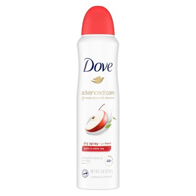 Dove Beauty Advanced Care Apple & White Tea 48-Hour Antiperspirant & Deodorant Dry Spray - 3.8oz
