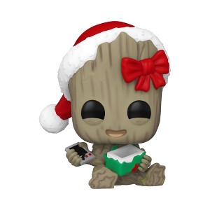 Funko POP! Marvel: Holiday Groot Bobblehead Figure - 1 of 3