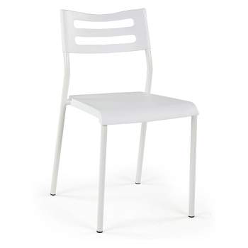 Plastic Desk Chair with Metal Frame - Humble Crew