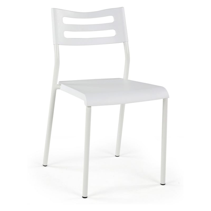 Plastic Desk Chair with Metal Frame - Humble Crew, 1 of 9