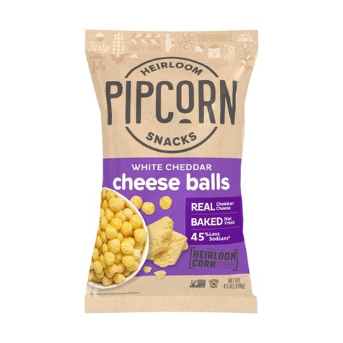 Cheddar Cheese Balls Corn Snacks - 20oz (1lb 4oz) 567g - Market Pantry™ :  Target