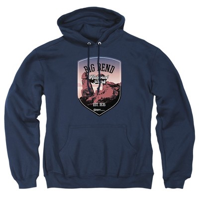 Men's Big Bend National Park Illustrated Landscape Pull-Over Hoodie