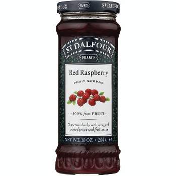 St. Dalfour Red Raspberry Fruit Spread 10 oz Jar
