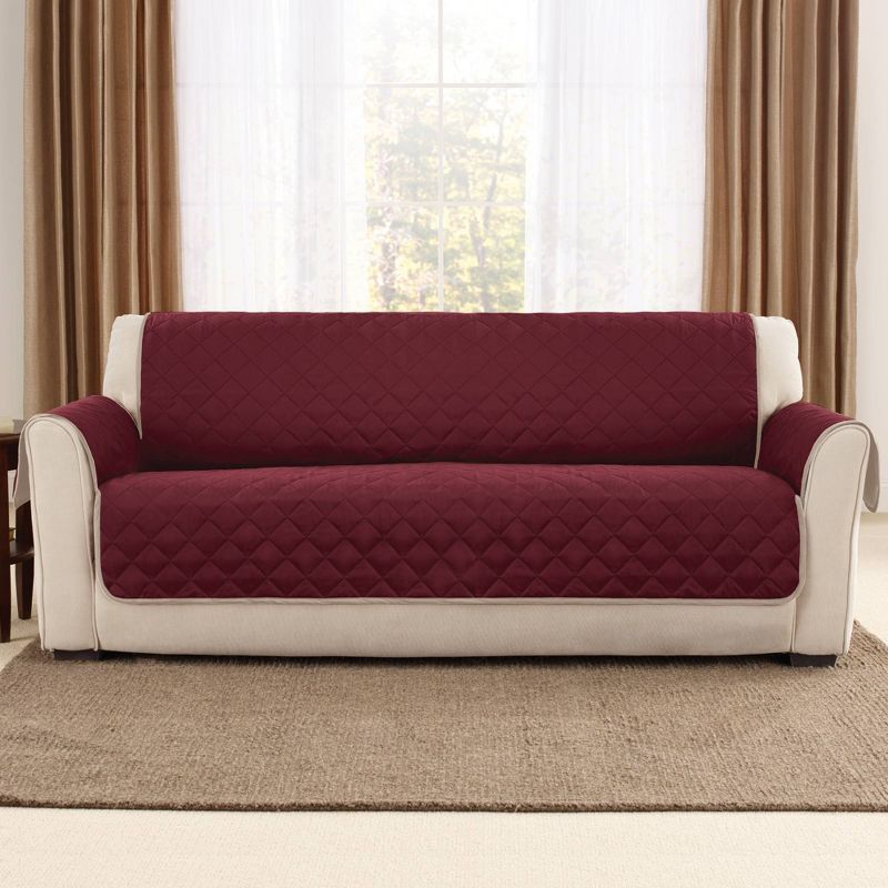 Reversible Sofa Furniture Protector - Sure Fit, 3 of 6