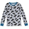 Sleep On It Boys 2-Piece Super Soft Jersey Long Sleeve Snug-Fit Pajama Set - 2 of 4