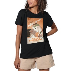Women's Star Trek Tos Episode 65 Loose T-Shirt Black - 1 of 4
