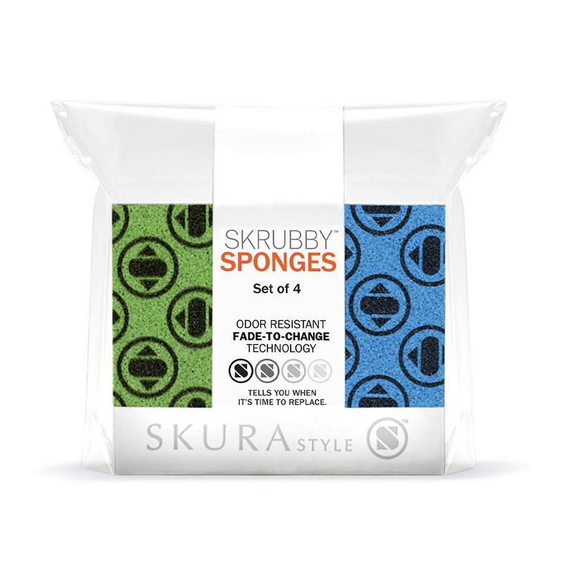 Skura Style Skrubby Sponges - 4ct, 1 of 8