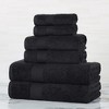 Modern Solid Classic Luxury Egyptian Cotton Towel Set by Blue Nile Mills - 2 of 4
