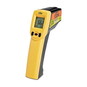 CDN Instant Read Digital Laser Infrared Thermometer Temperature Gun, Yellow