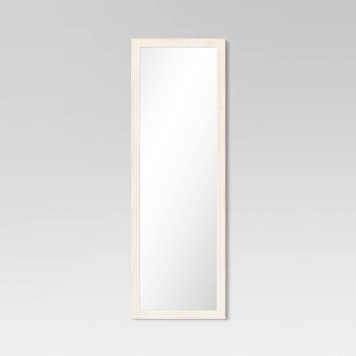 20" x 60" PS Global Diamond Floor Mirror Brown - Threshold™