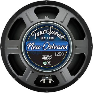 ToneSpeak New Orleans 1250 12" 50W Guitar Speaker - 1 of 1
